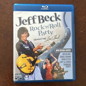 Jeff Beck Rock n' Roll Party Honoring Les Paul.  Blu-ray Disc